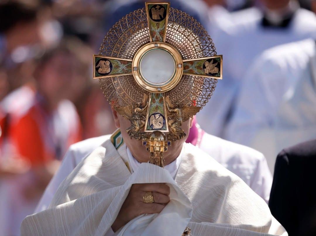 Papa Leone XIV Corpus domini