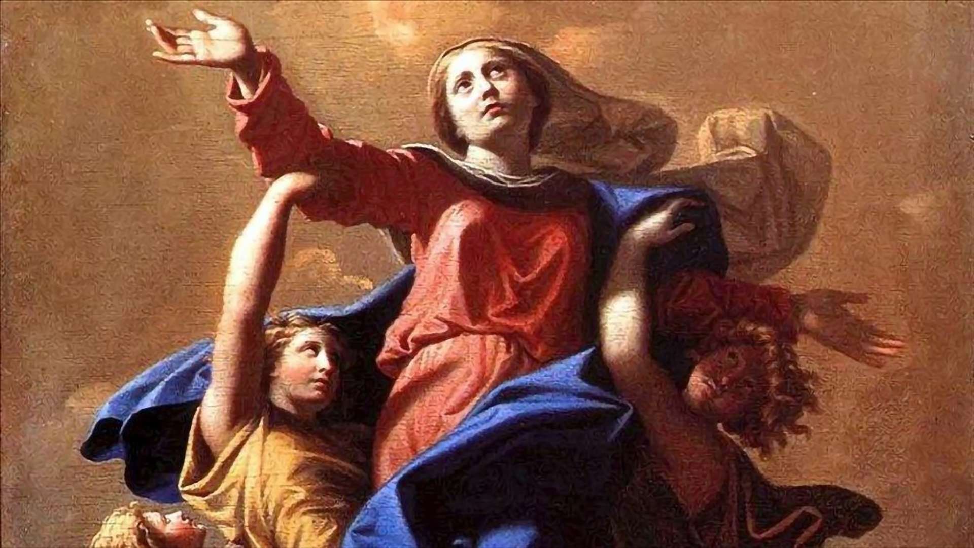 Assunzione Poussin particolare grande