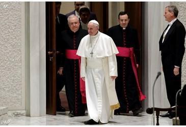 Papa riceve partecipanti al Convegno promosso dallUfficio nazionale per la pastorale delle vocazioni della Cei