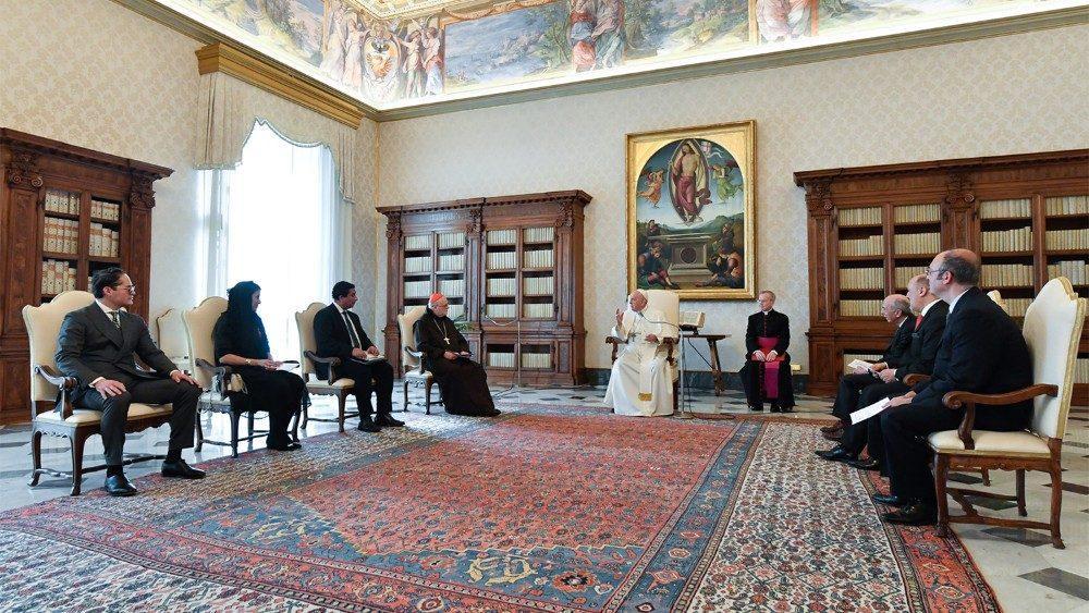 incontro papa studi Stoccolma
