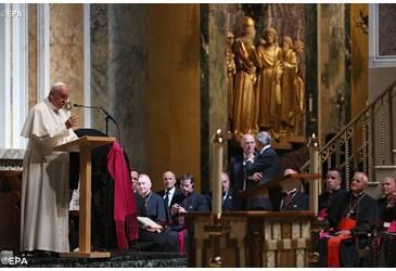 papa Francesco ai Vescovi USA