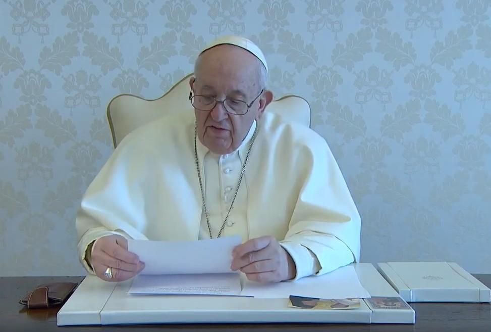 Videomessaggio santo padre lettura
