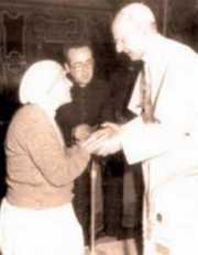 Papa Paolo VI e Madre Teresa