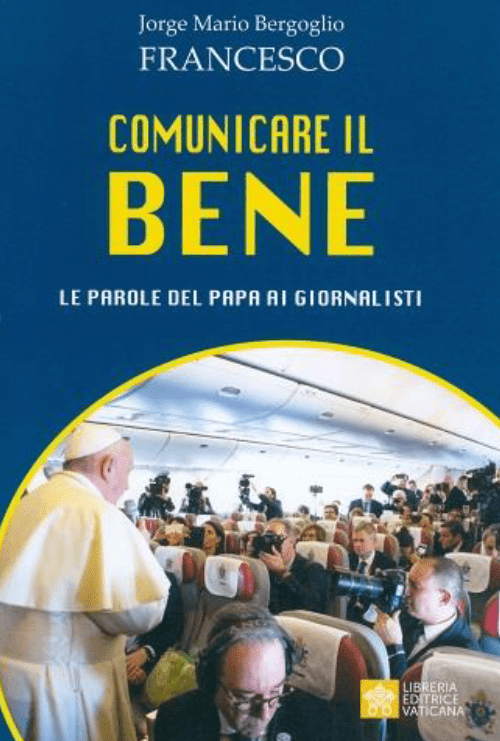 papa libro dono a giornalisti stampa estera