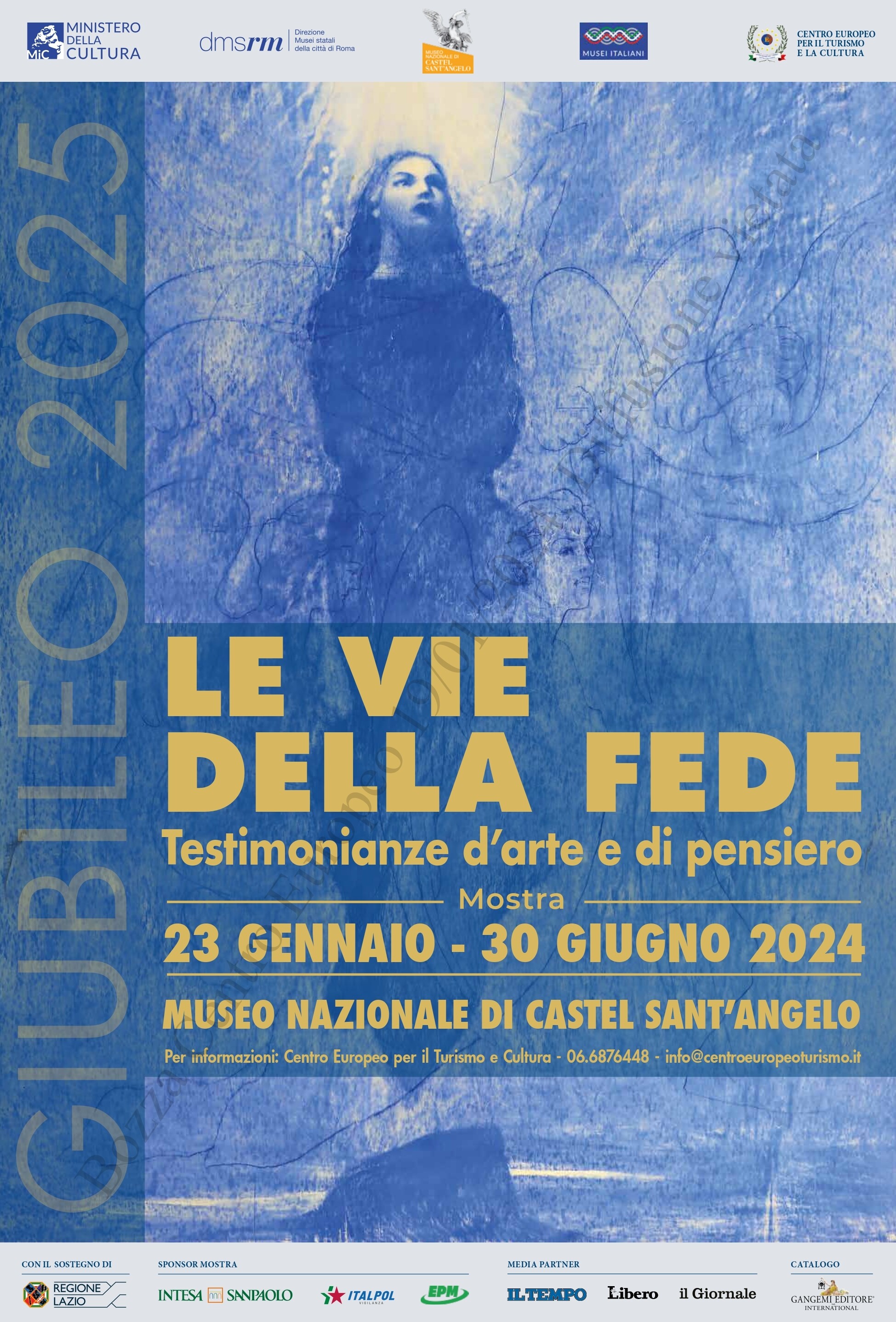 Manifesto Mostra GIUBILEO2025 LE VIE DELLA FEDE