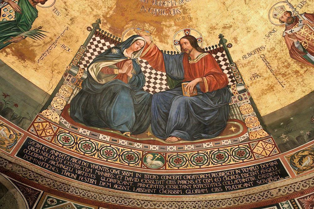Cristo incorona Maria