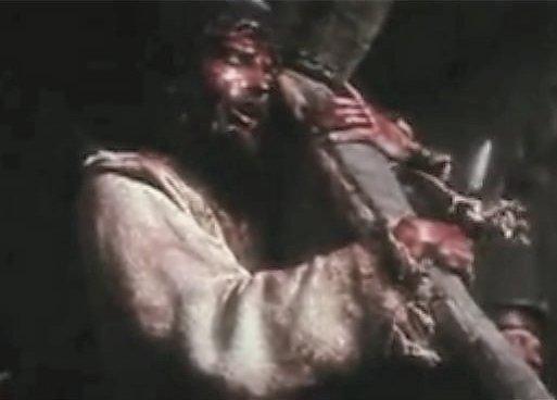 cristo abbraccia croce