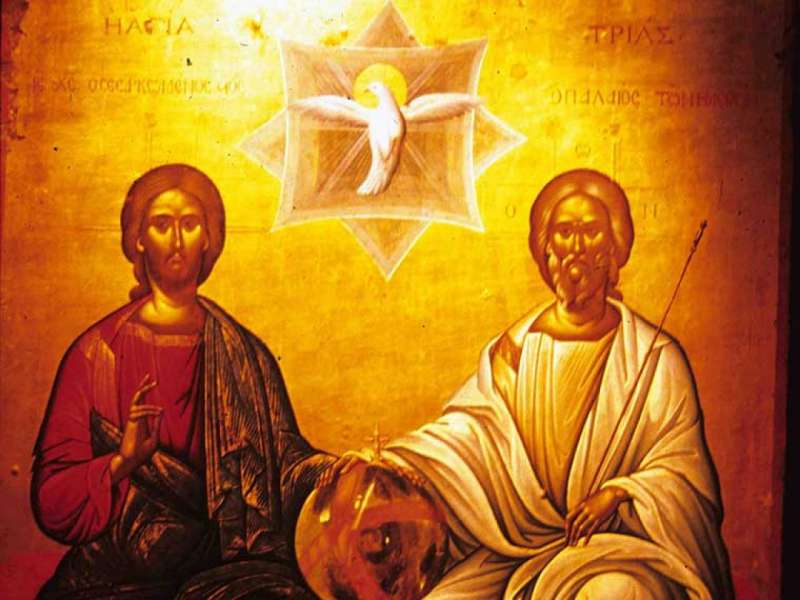 santa trinità icona antica