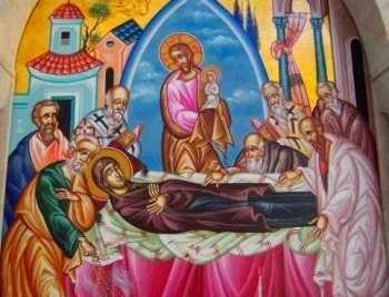 assumption icon from church